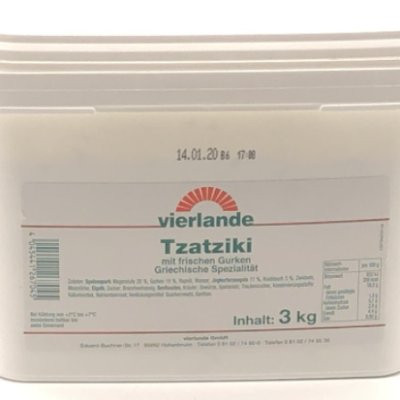 Tzaziki Vierlande 3 kg