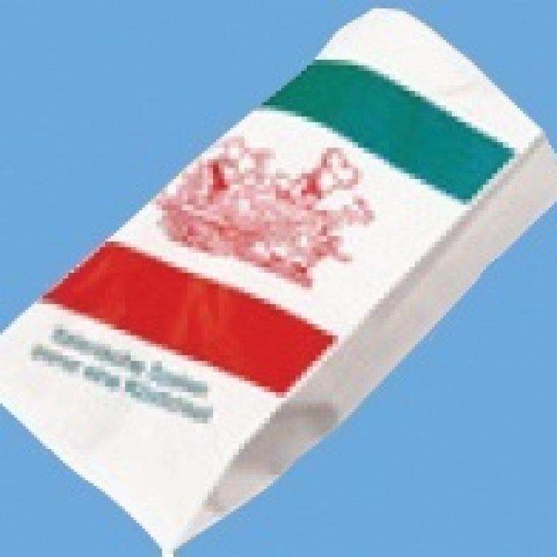 Pizzabrötchentüte / Faltenbeutel