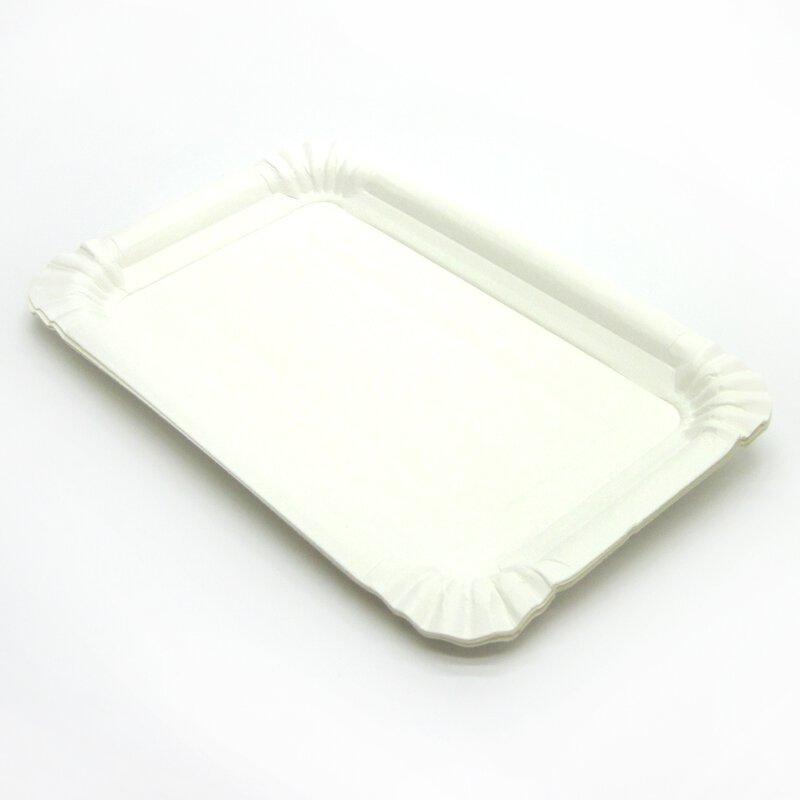 Pappteller / Flachschale 13x20 cm