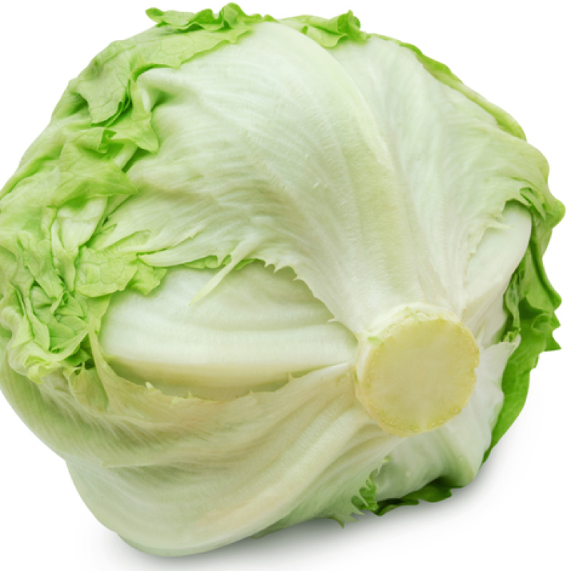 Eisberg Salat frisch