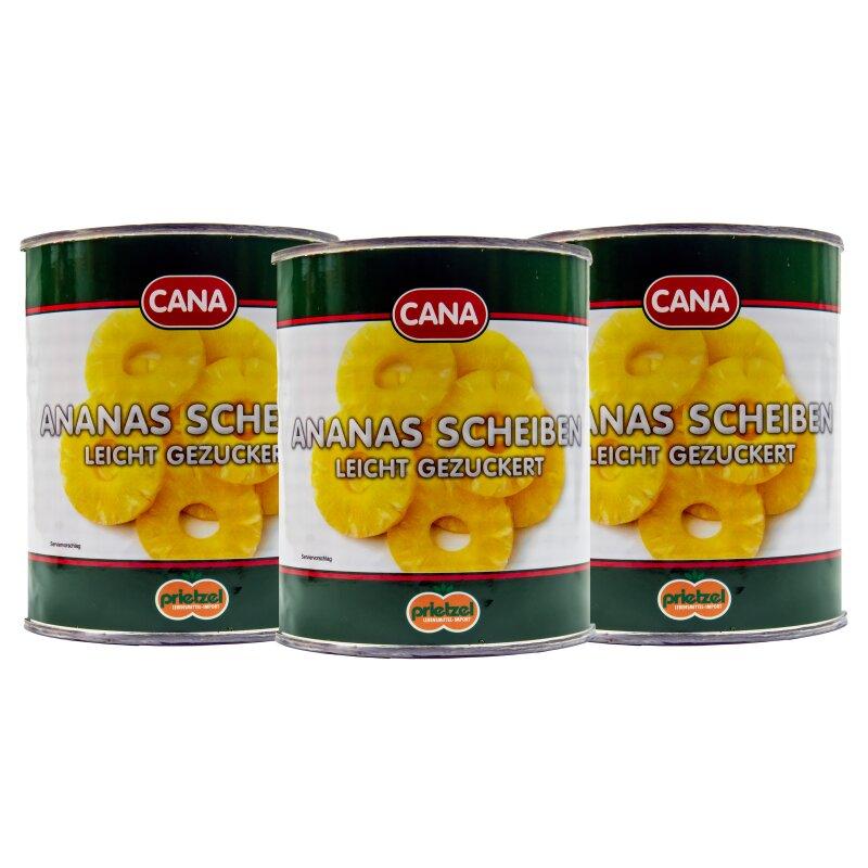 Ananasstücke groß Cana