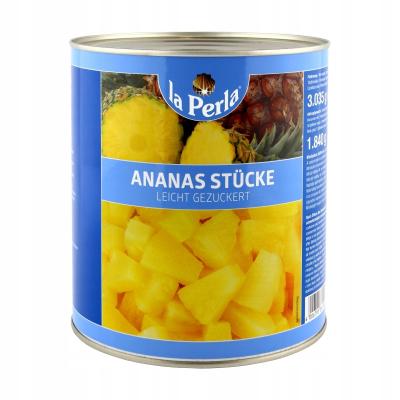 Ananasstücke groß La Perla Dose