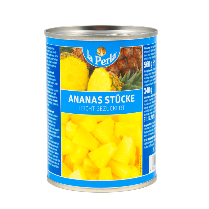 Ananasstücke klein Dose La Perla
