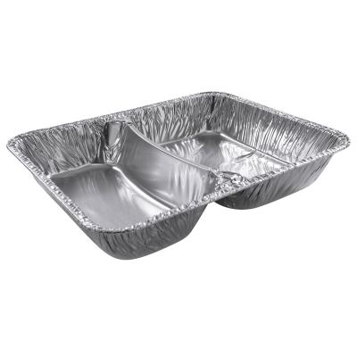 Alu-Menüschale R80L 2-geteilt